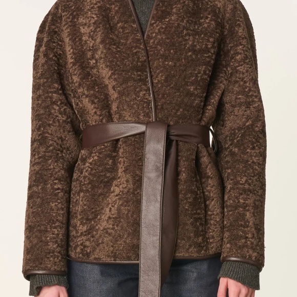 🔥🧥 VANESSA BRUNO FAUX FUR REVERSIBLE JACKET🧥🔥 - Picture 6 of 9